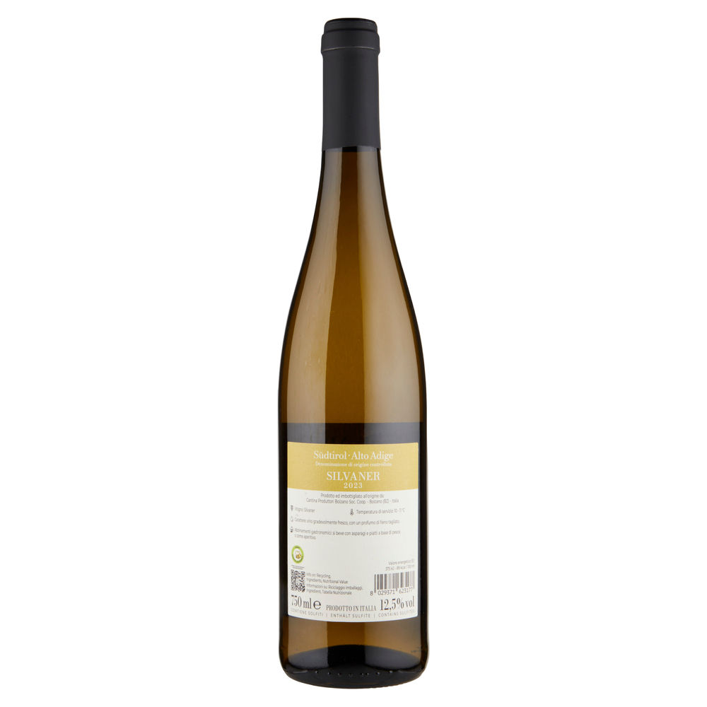 SILVANER DOC V. ISARCO A.A.CANTINA PRODUTTORI BOLZANO ML 750 - 1