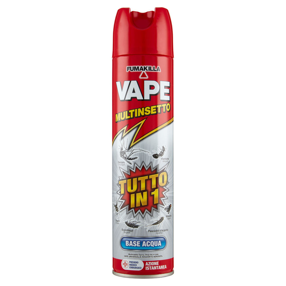 INSETTICIDA SPRAY VAPE MULTINSETTO KO2 ML 400 - 0