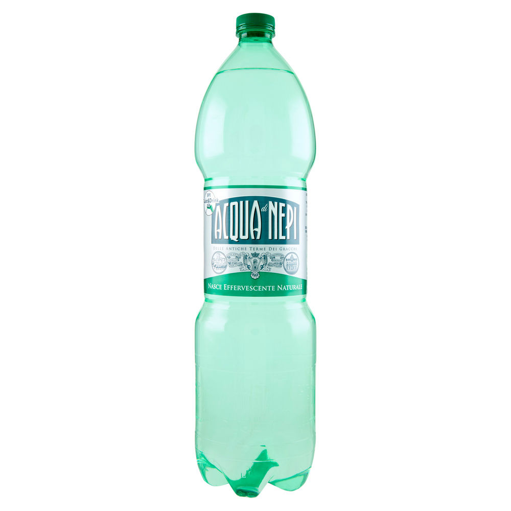 Acqua effervescente naturale acqua di nepi pet l 1,5