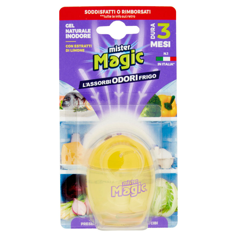 DEO FRIGO MISTER MAGIC OVETTO ASSORBIODORI LIMONE BLISTER G.40 - 2