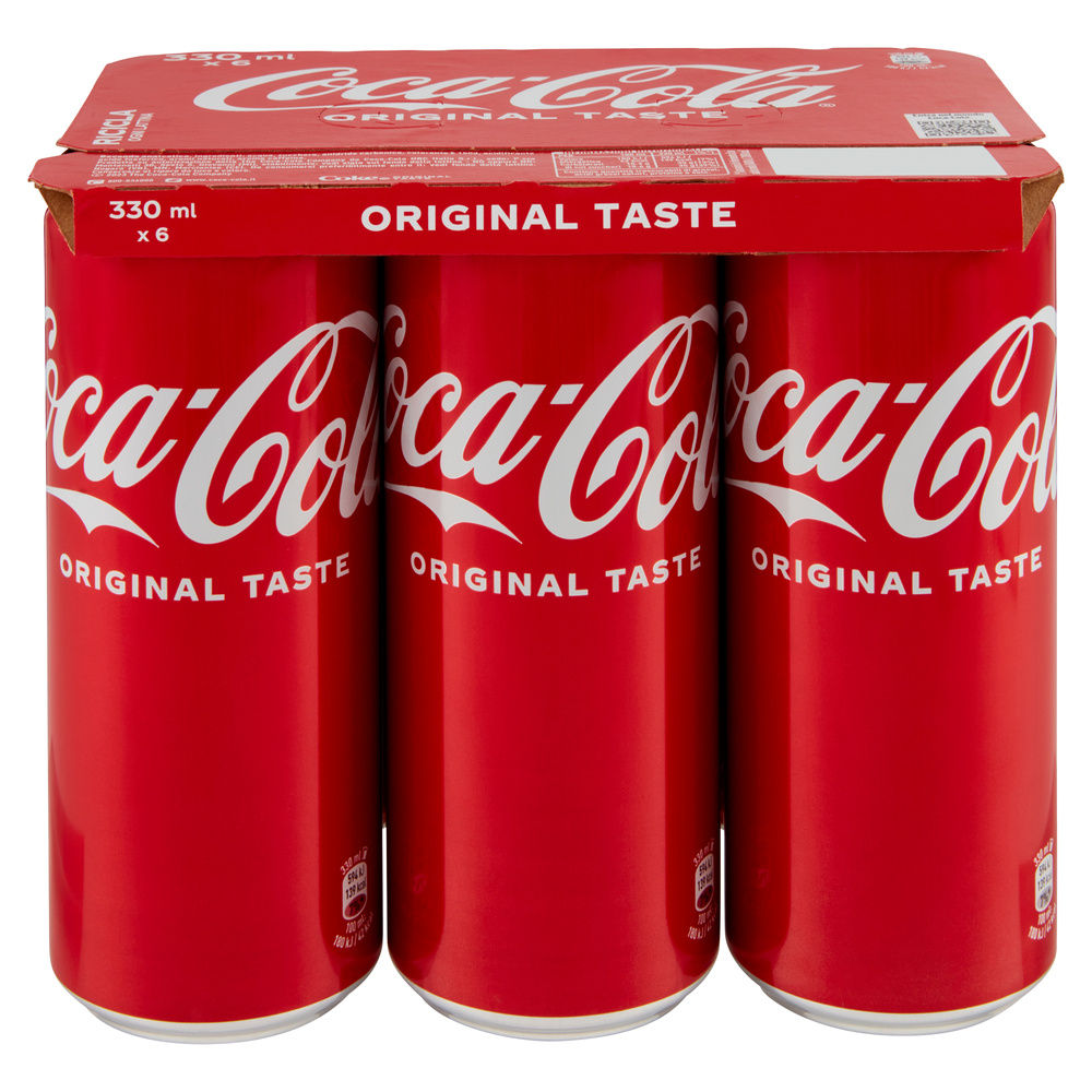 COCA COLA REGULAR LATTINA CLUSTER ML 330 X 6 - 2