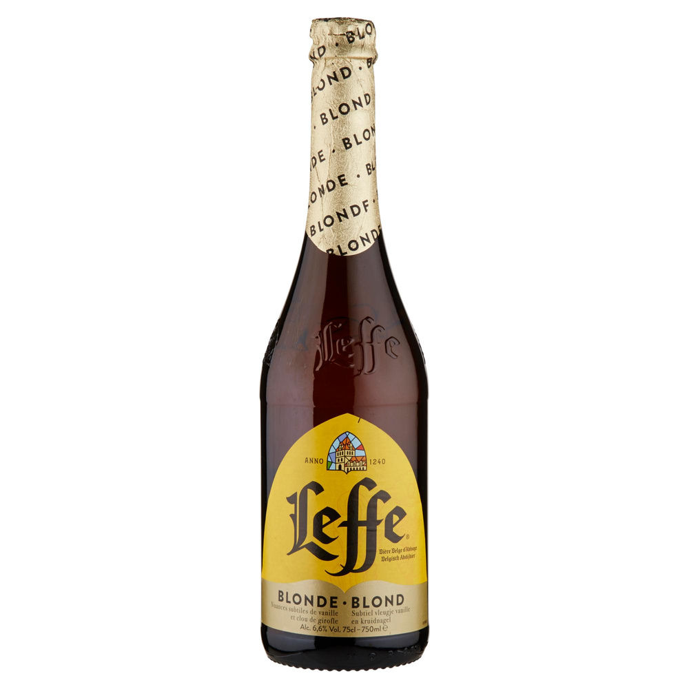 BIRRA LEFFE BLONDE 6,6 GRADI BOTTIGLIA ML 750 - 2