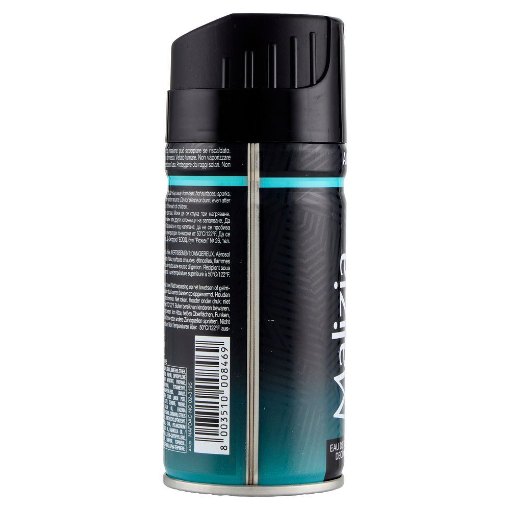 DEODORANTE MALIZIA UOMO AQUA PROFUMATO FLACONE ML.150 - 2