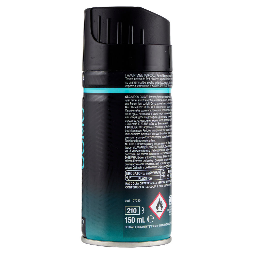 DEODORANTE MALIZIA UOMO AQUA PROFUMATO FLACONE ML.150 - 5