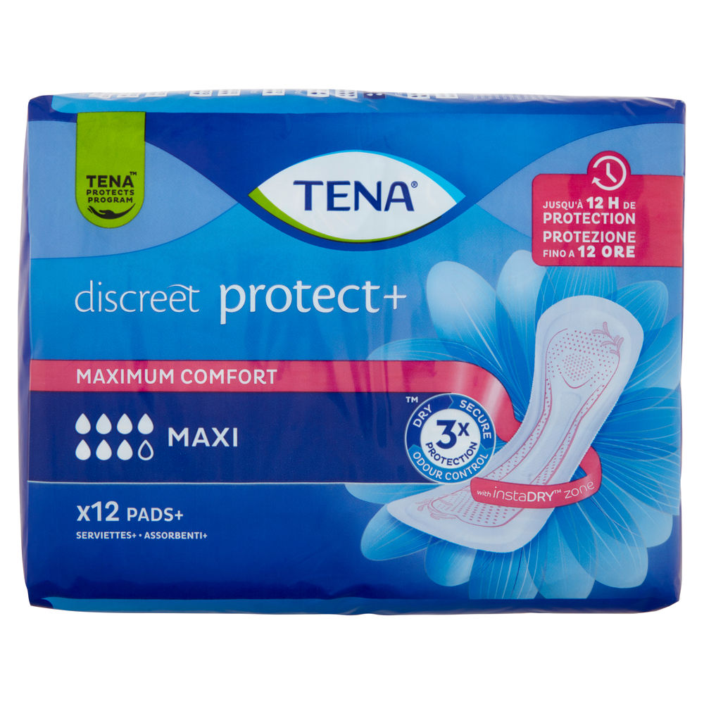 Assorbenti per incontinenza tena lady maxi femminile pz 12