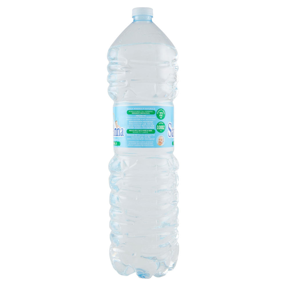 ACQUA MINERALE NATURALE SANT'ANNA REBRUANT PET L 1,5 - 5