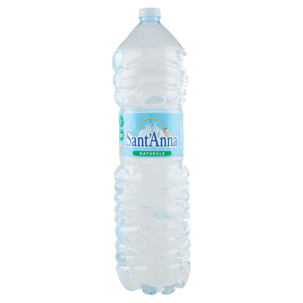 ACQUA MINERALE NATURALE SANT'ANNA REBRUANT PET L 1,5 - 6