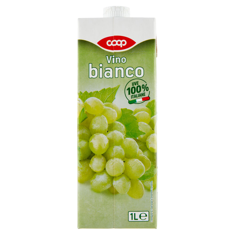 VINO BIANCO DA TAVOLA COOP BRICK L 1 - 1