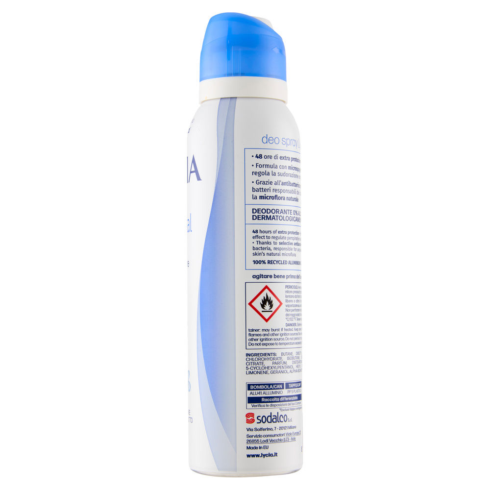 DEODORANTE SPRAY LYCIA ANTIODORANTE ORIGINAL ML 150 - 11