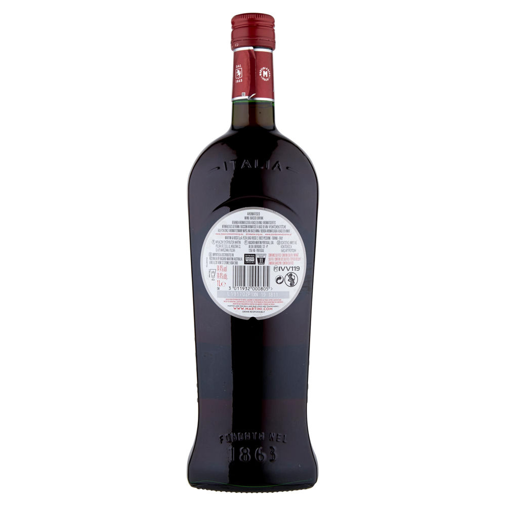 MARTINI ROSSO 14,4 GRADI BOTTIGLIA L 1 - 1