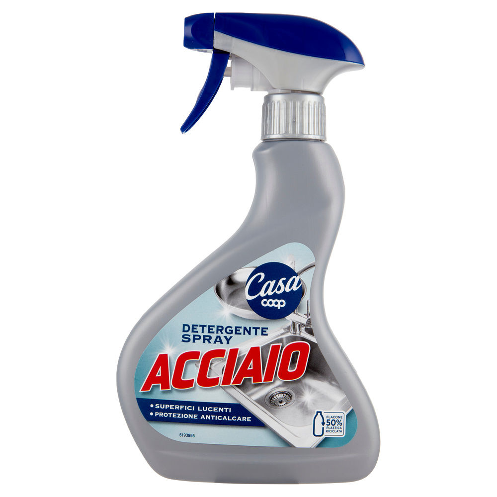 DETERGENTE ACCIAIO SPRAY COOP CASA ML 500 - 7