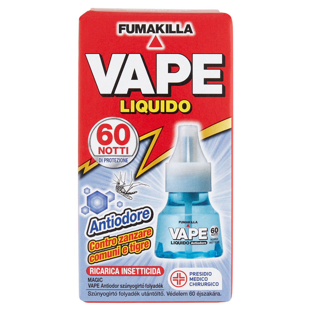 RICARICA REPULSIVO VAPE ANTIODORE 480ORE ML 36 - 0