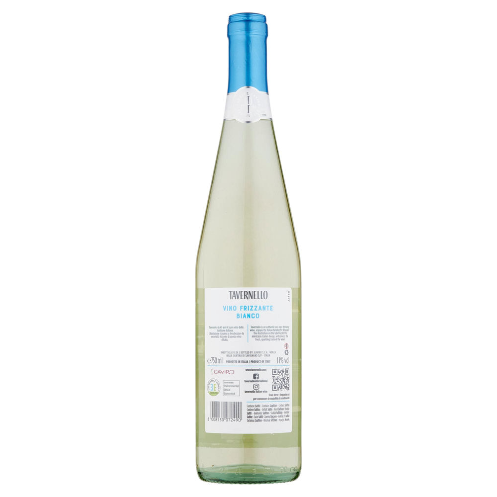 VINO BIANCO FRIZZANTE TAVERNELLO ML 750 - 1