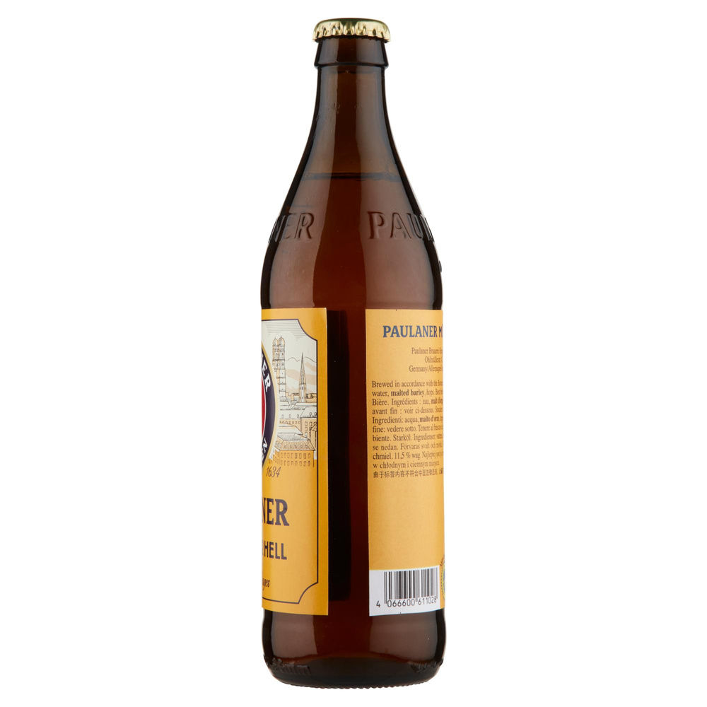 BIRRA HELL PAULANER 4,9 GRADI BOTTIGLIA ML. 500 - 5