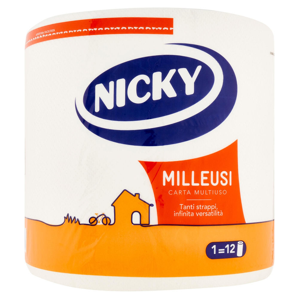 ASCIUGATUTTO DELICARTA NICKY BOBINA MILLEUSI  CELLO  PZ 1 - 6