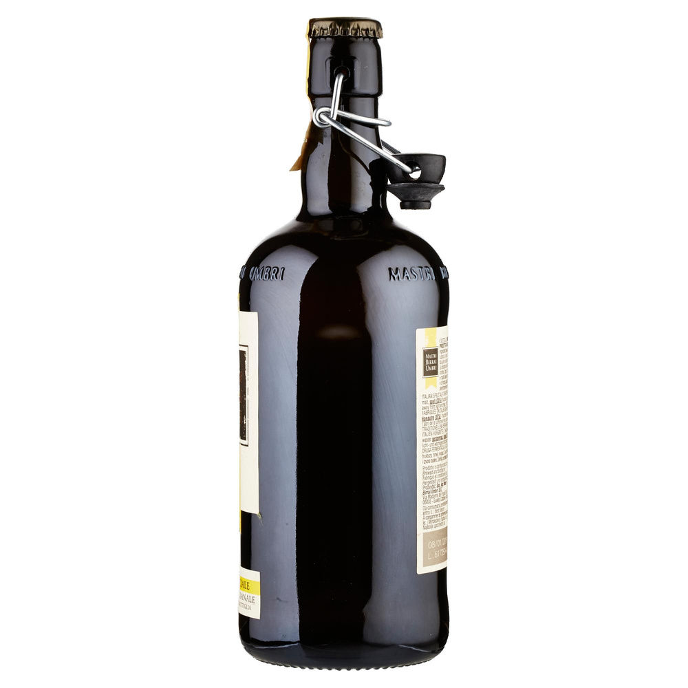 BIRRA BIONDA ARTIGIANALE 5 GRADI MASTRI BIRRAI UMBRI BOTTIGLIA ML 750 - 3