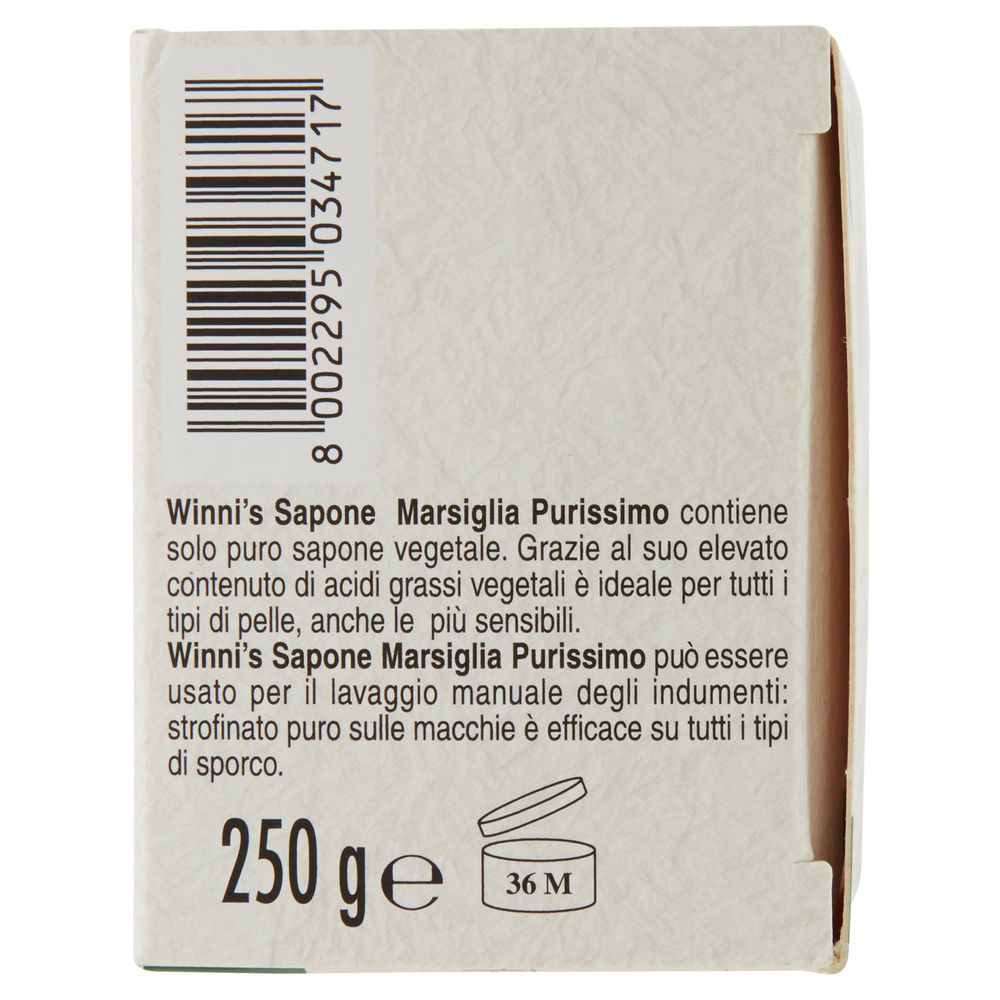 SAPONE SOLIDO MARSIGLIA WINNI"S NATUREL G 250 - 3