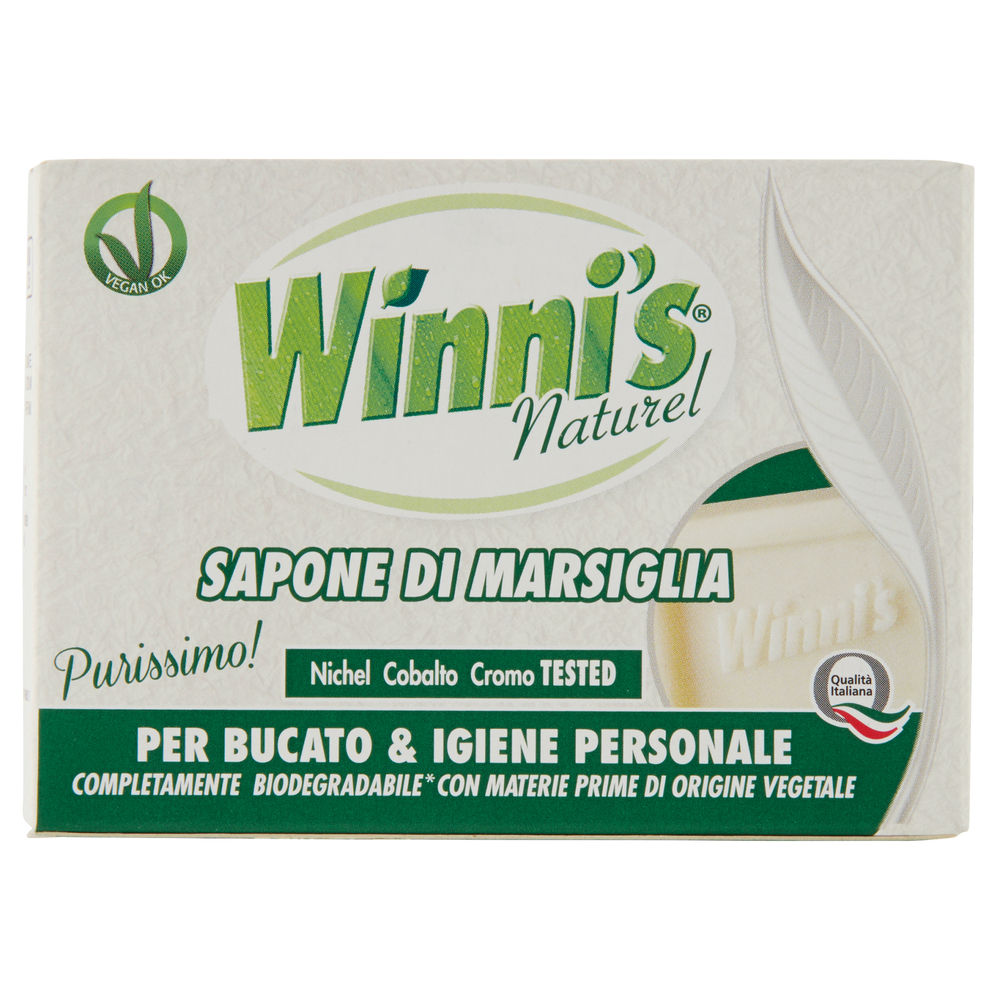 SAPONE SOLIDO MARSIGLIA WINNI"S NATUREL G 250 - 0