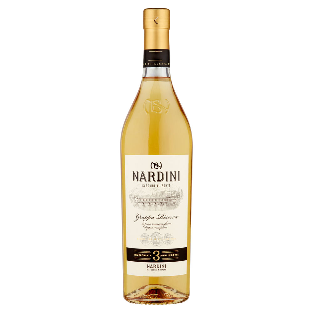 Grappa riserva nardini 50 gradi bottiglia ml. 700