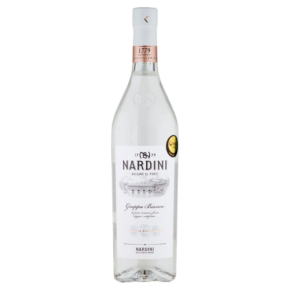 GRAPPA BIANCA NARDINI 50 GRADI BOTTIGLIA ML. 700 - 2