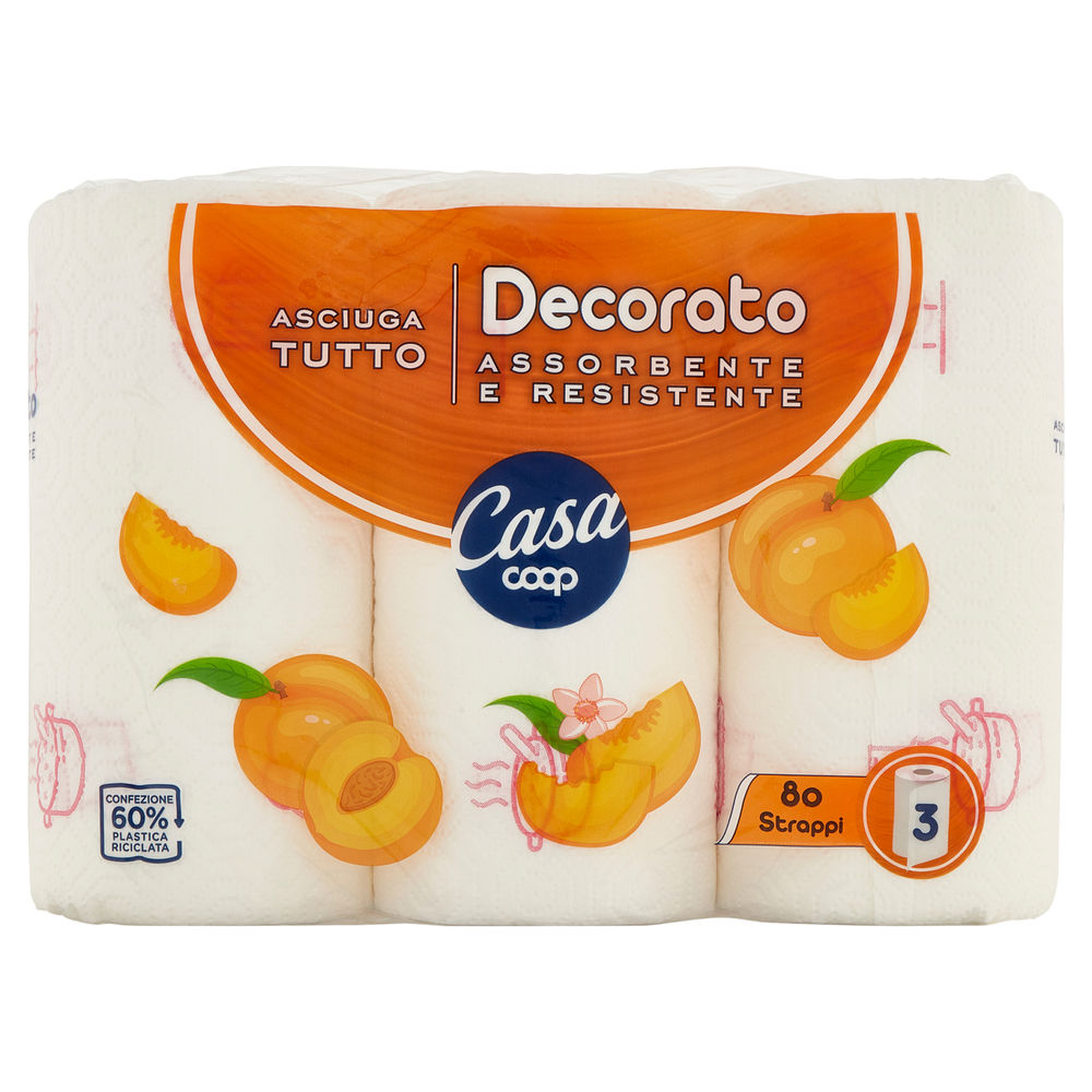 Asciugatutto coop casa decorato fsc 2veli 80strappi pz.3