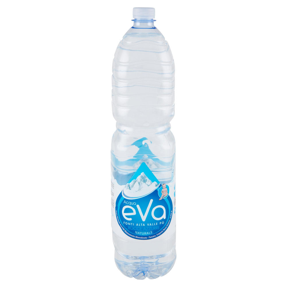 ACQUA MINERALE NATURALE EVA ROCCE AZZURRE PET. LT. 1,5 QUADRATA - 5