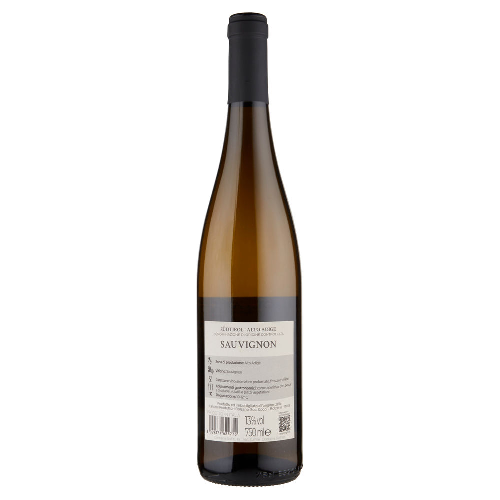 SAUVIGNON DOC ALTO ADIGE CANTINA PRODUTTORI BOLZANO ML 750 - 1