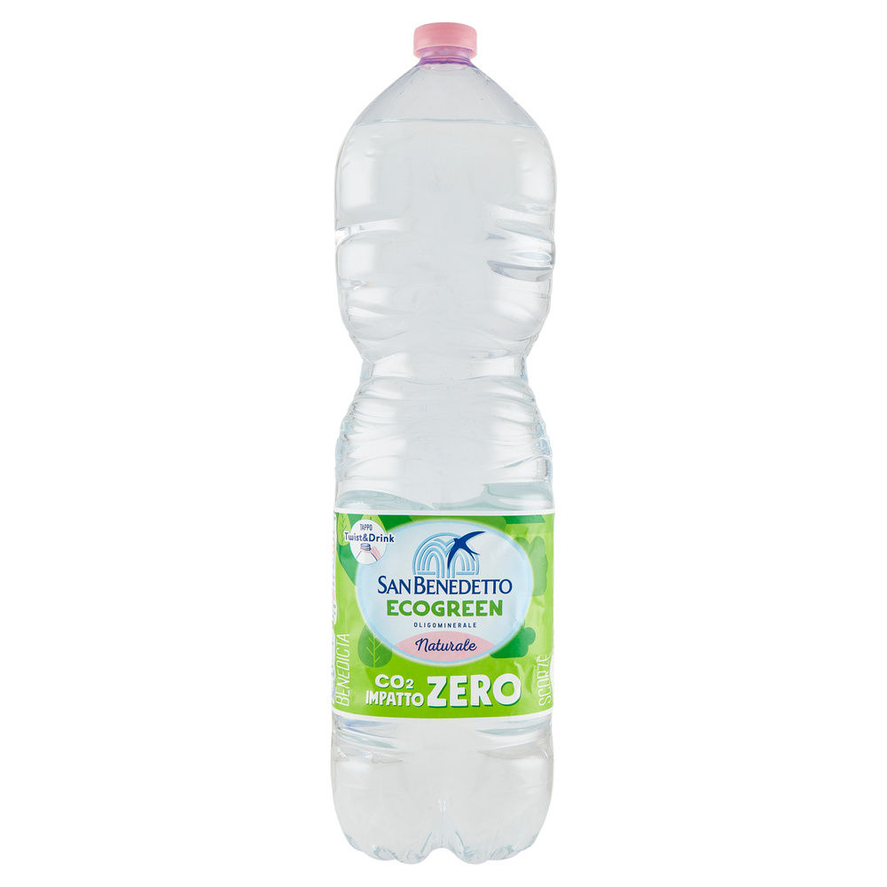 ACQUA MINERALE SAN BENEDETTO ECO-GREEN PET L 2 - 0