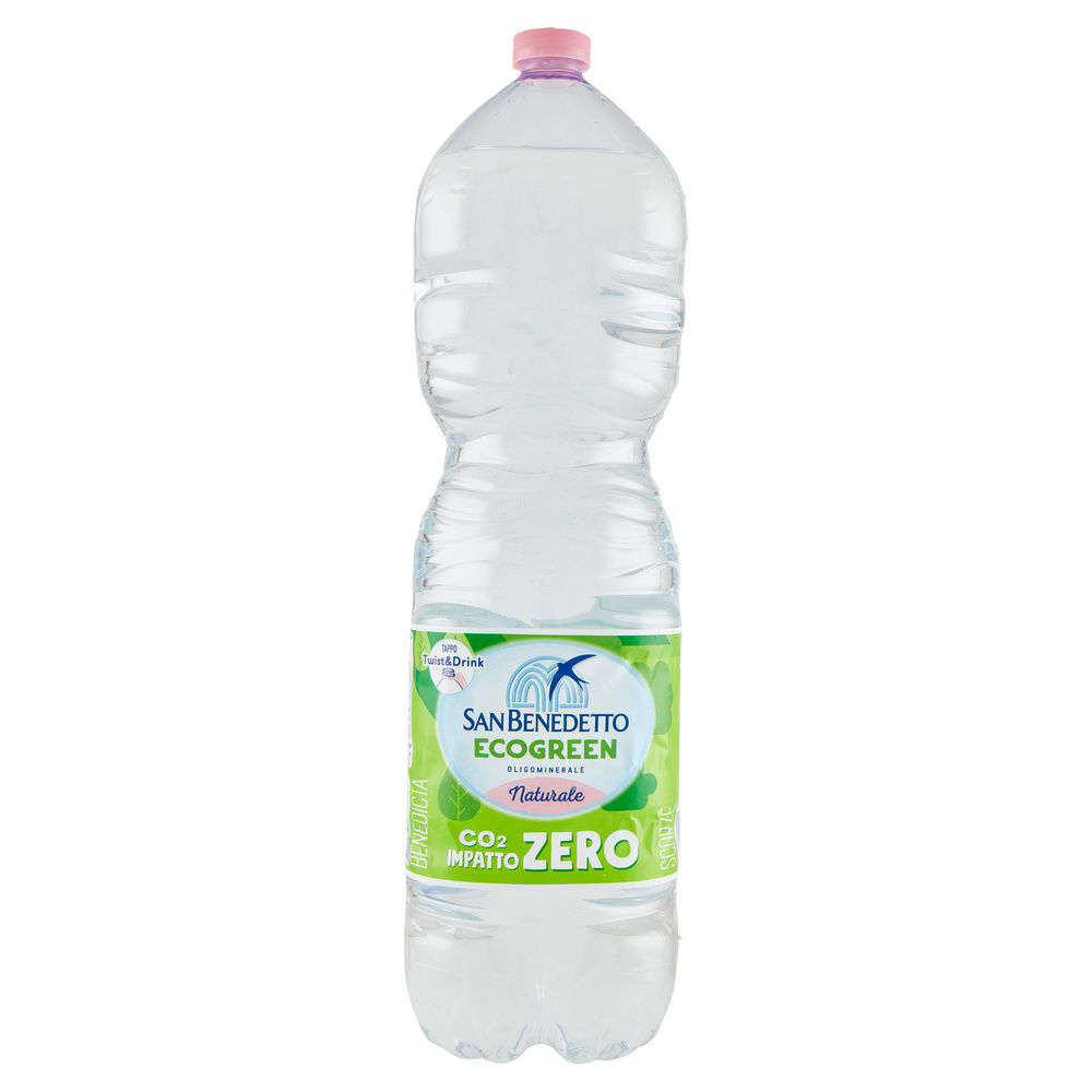 ACQUA MINERALE SAN BENEDETTO ECO-GREEN PET L 2 - 4