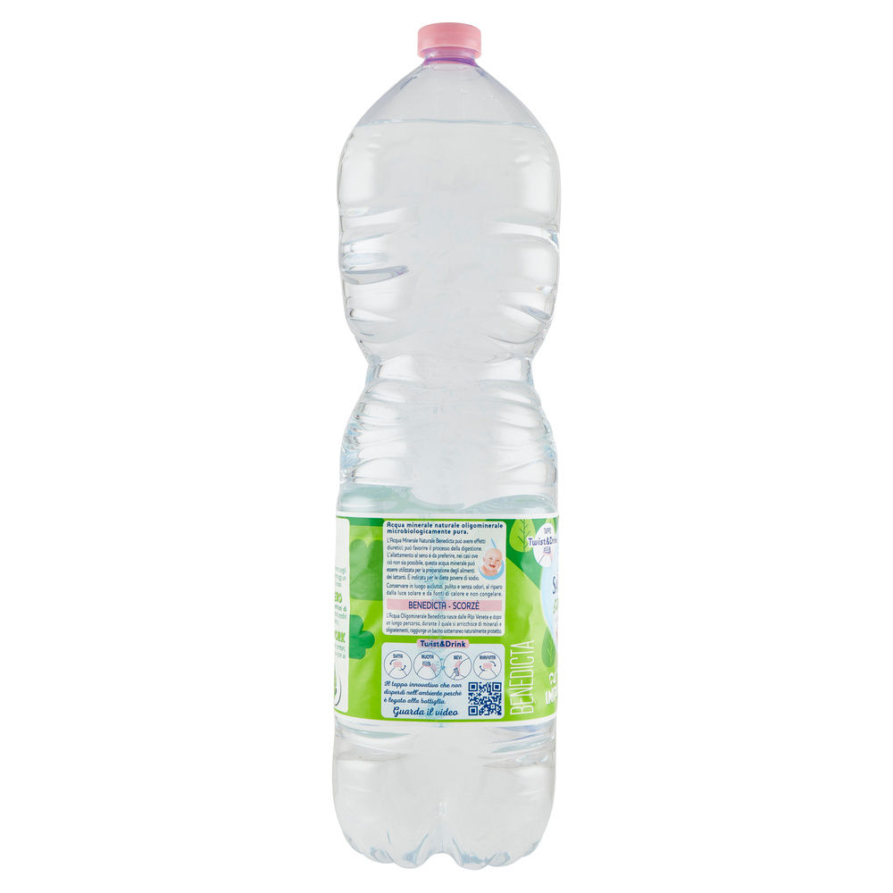 ACQUA MINERALE SAN BENEDETTO ECO-GREEN PET L 2 - 5