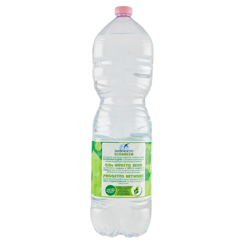 ACQUA MINERALE SAN BENEDETTO ECO-GREEN PET L 2 - 1