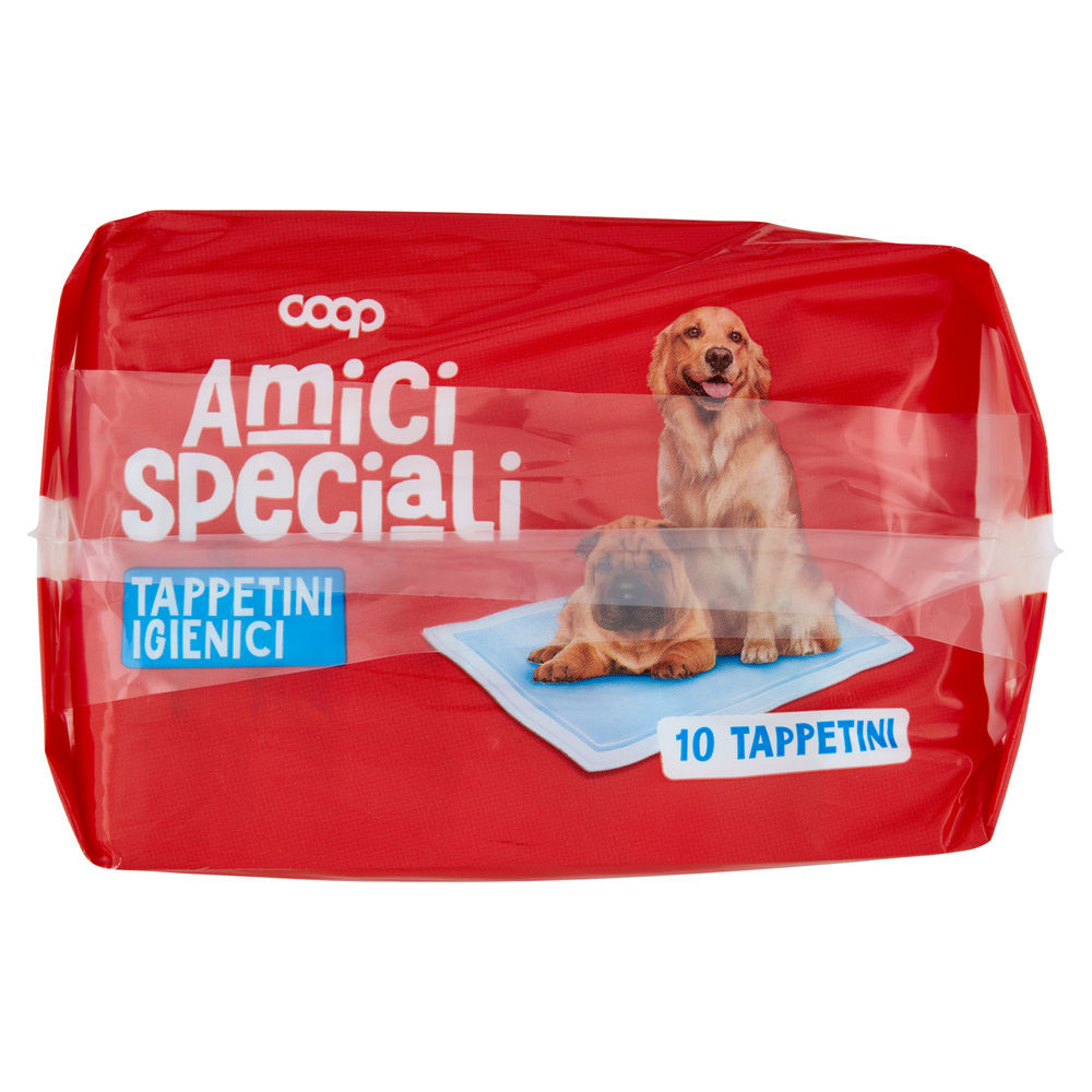 ACC.CANE TAPPETINO IGIENICO AMICI SPECIALI COOP MULTIUSO CM 60X90 CELLO PZ 10 - 6