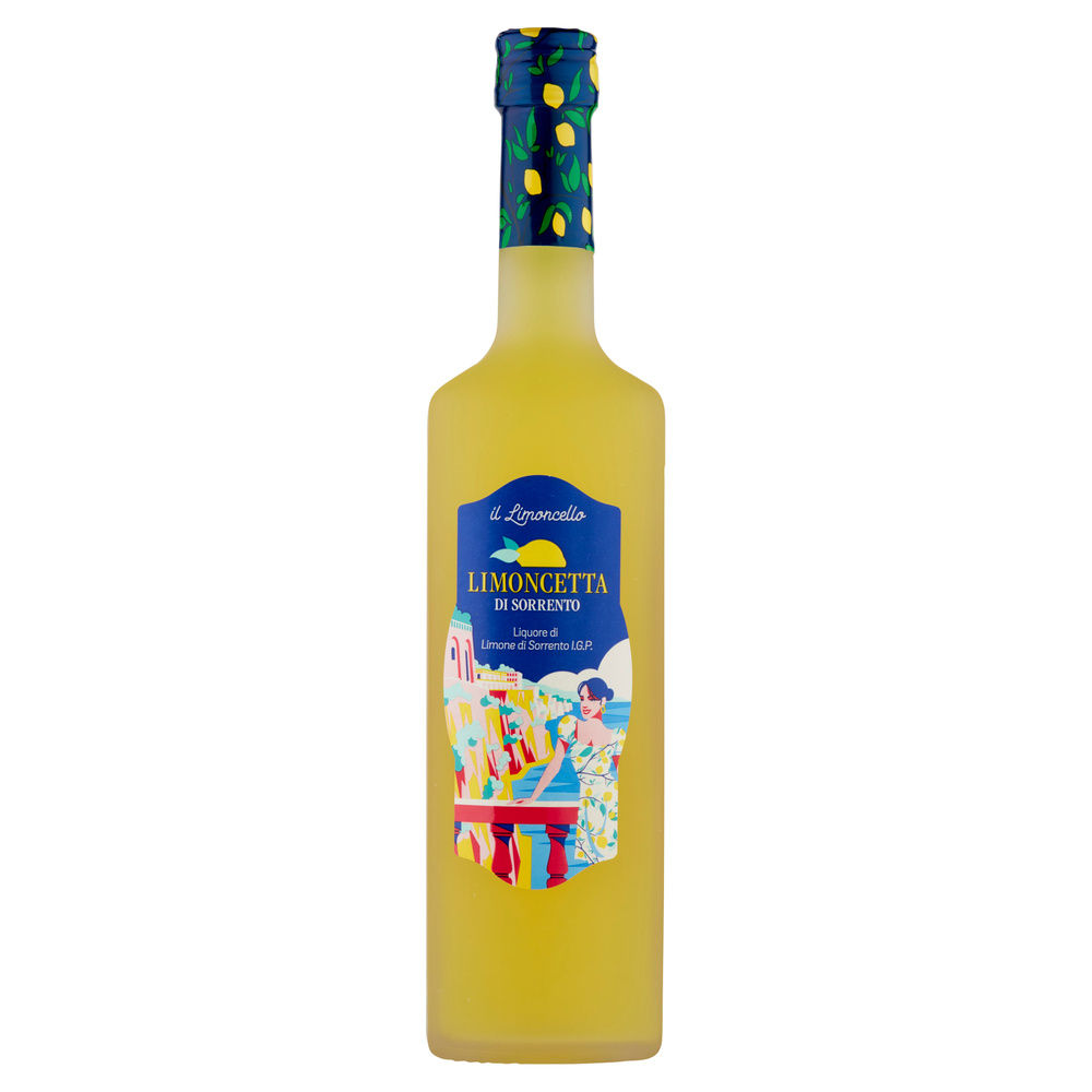 LIQUORE DI LIMONI LIMONCETTA SORRENTO IGP 30 GRADI BTG ML 500 - 2