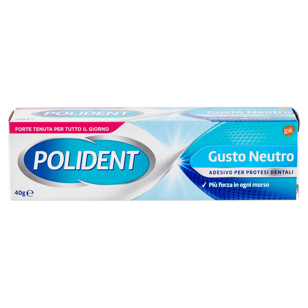 CREMA ADESIVA POLIDENT GUSTO NEUTRO SC. G 40 - 2