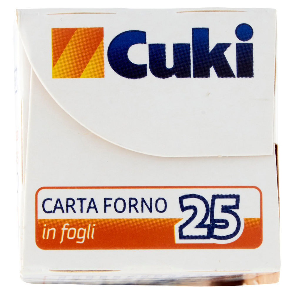 CARTA FORNO CUKI 9,5 MT. FOGLI CM.33X38 X 25 SCATOLA PZ.1 - 4