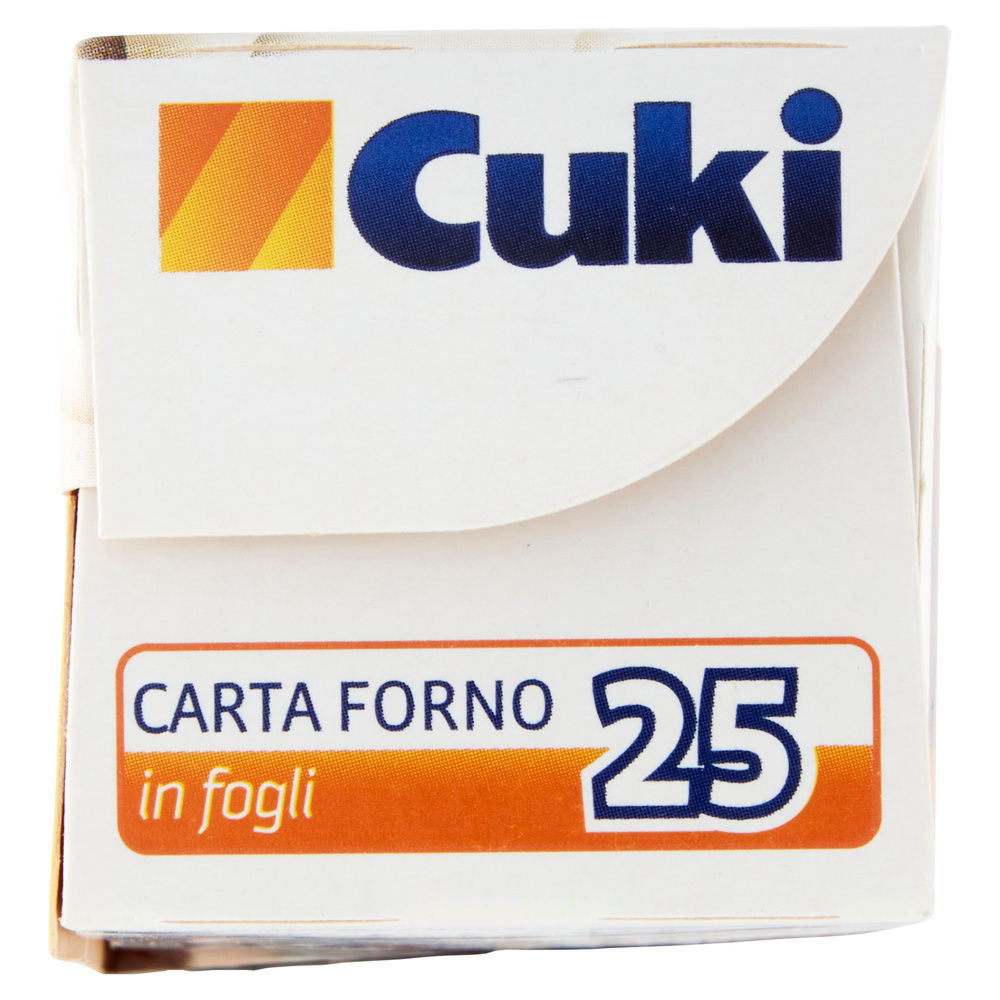 CARTA FORNO CUKI 9,5 MT. FOGLI CM.33X38 X 25 SCATOLA PZ.1 - 6