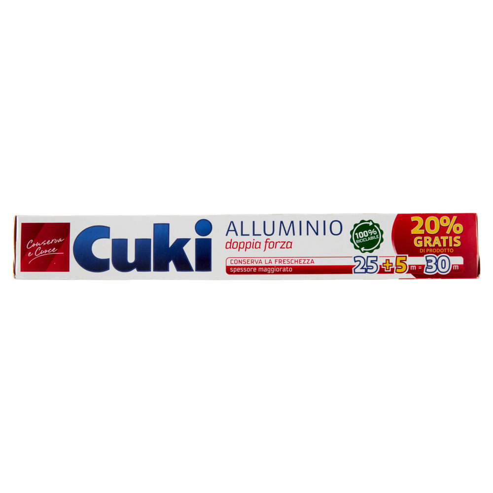 ROTOLO ALLUMINIO CUKI M.25+5 PZ.1 - 1