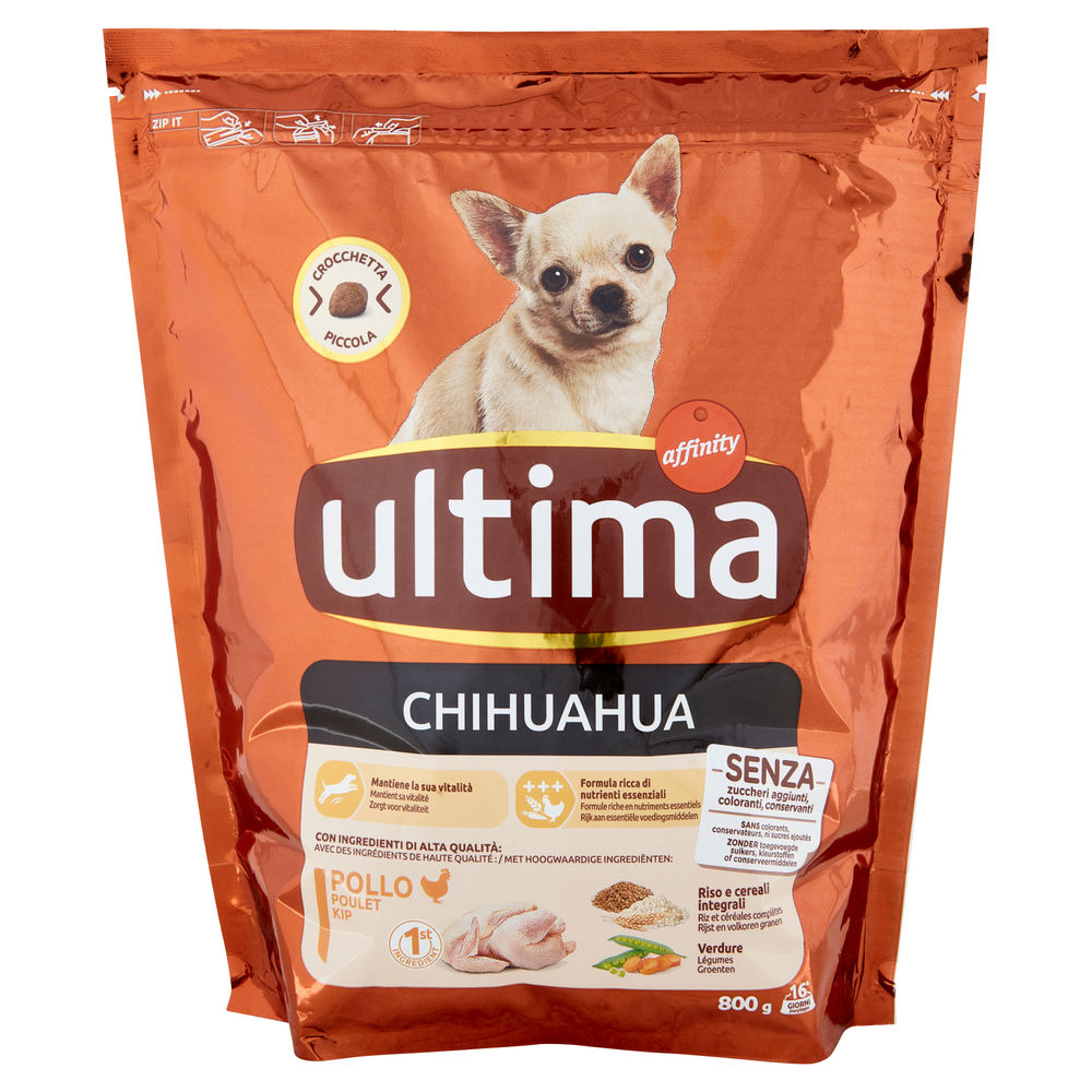 PASTO COMPLETO ULTIMA DOG SPECIAL MINI CHIHUAHUA G 800 - 0