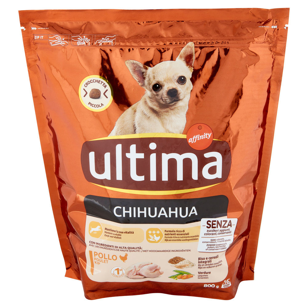 PASTO COMPLETO ULTIMA DOG SPECIAL MINI CHIHUAHUA G 800 - 2