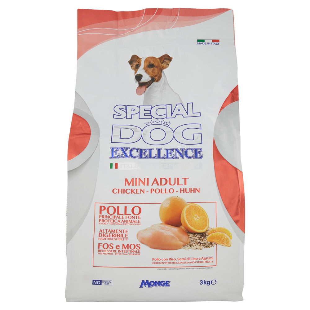 Crocchette special dog excellence mini kg.3