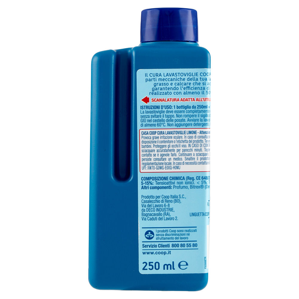 CURA LAVASTOVIGLIE BIFASICO LIMONE COOP CASA ML 250 - 1