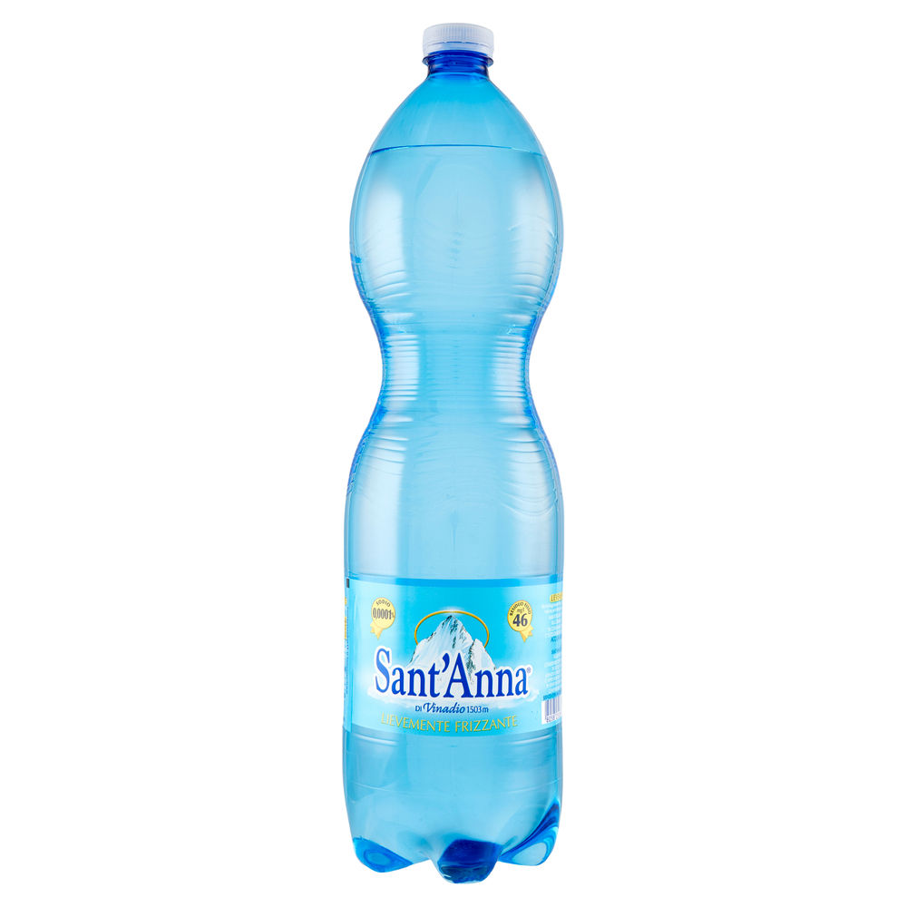 ACQUA MINERALE LIEVEMENTE FRIZZANTE SANT' ANNA PET L 1,5 - 1