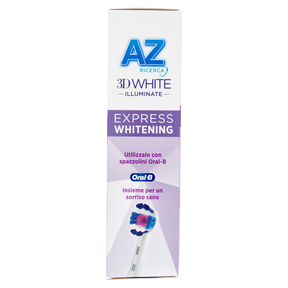 DENTIFRICIO AZ 3DW EXPRESS WHITENING BIANCO GLOSSY ML 50 - 4