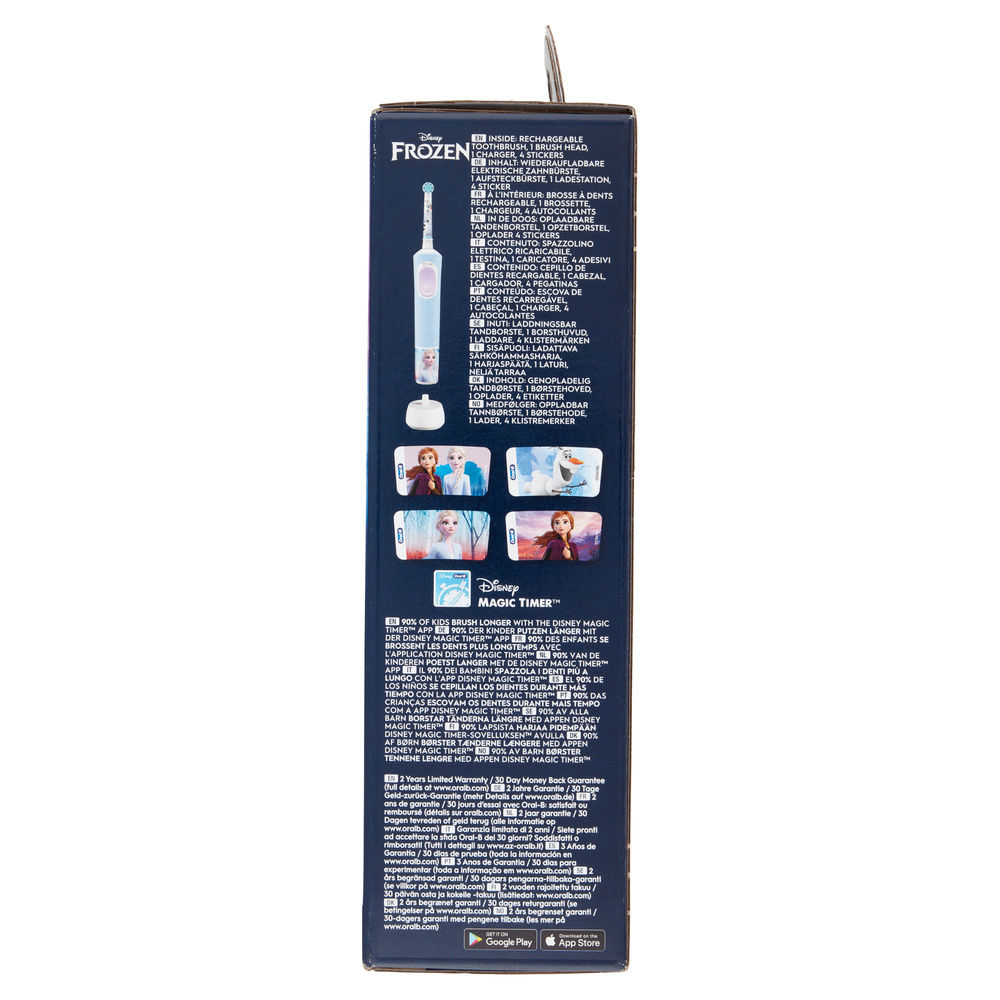 SPAZZOLINO ELETTRICO ORAL B VITALITY PRO KIDS FROZEN PZ 1 - 2