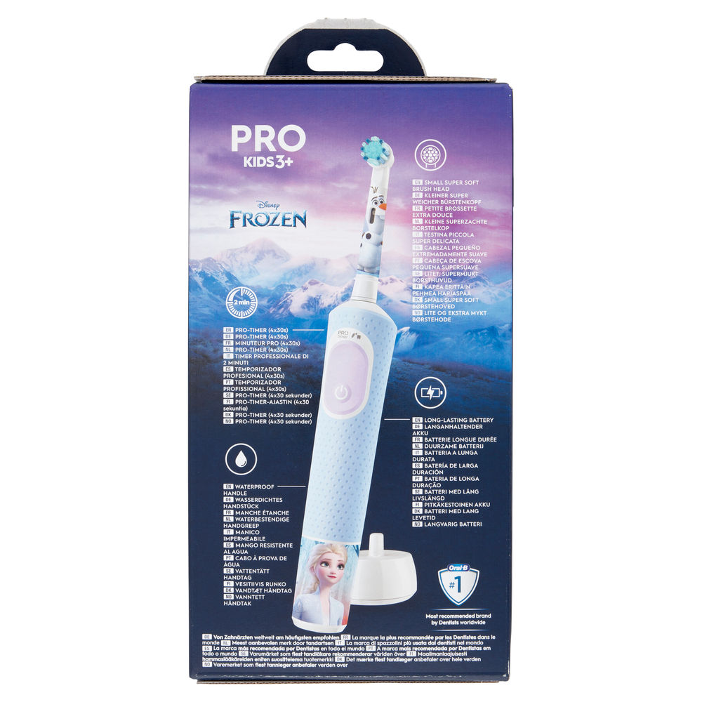 SPAZZOLINO ELETTRICO ORAL B VITALITY PRO KIDS FROZEN PZ 1 - 1