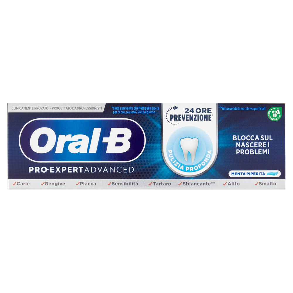 DENTIFRICIO ORAL B PRO EXPERT ADVANCED PULIZIA PROFONDA ML 75 - 0