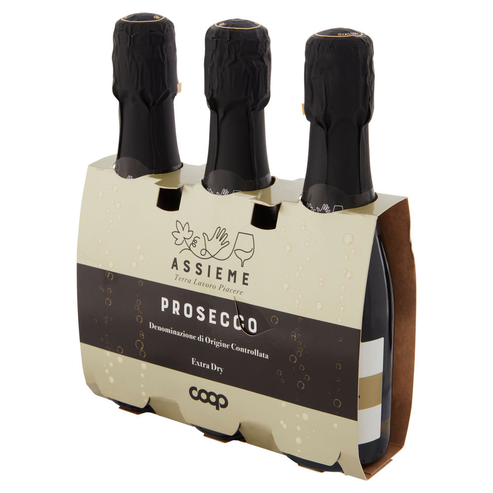 PROSECCO DOC EXTRA DRY ASSIEME COOP ML 200 X 3 - 8