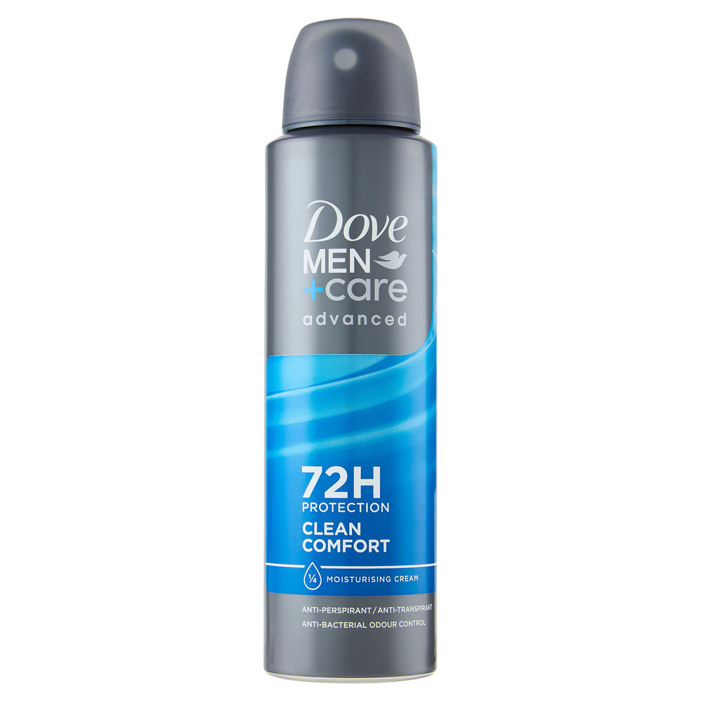 DEODORANTE DOVE SPRAY ADVANCED MEN+CARE CLEAN COMFORT ML 150 - 0