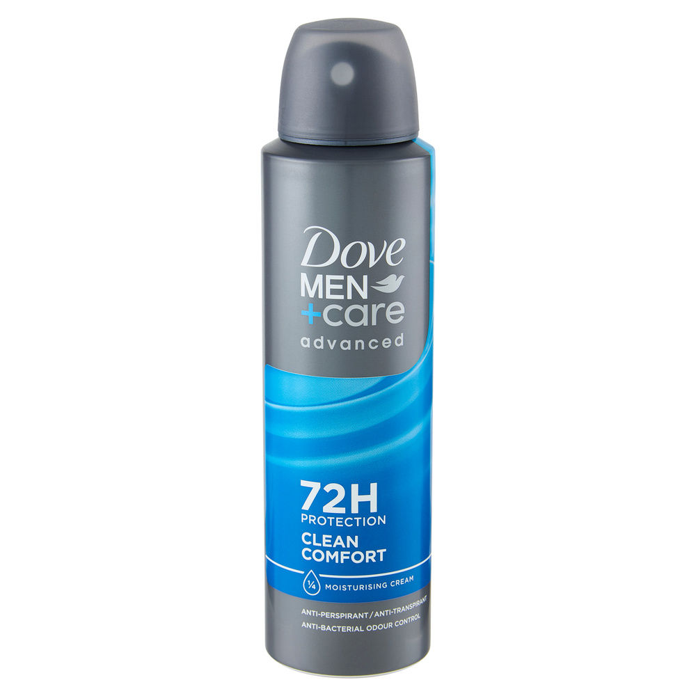 DEODORANTE DOVE SPRAY ADVANCED MEN+CARE CLEAN COMFORT ML 150 - 2