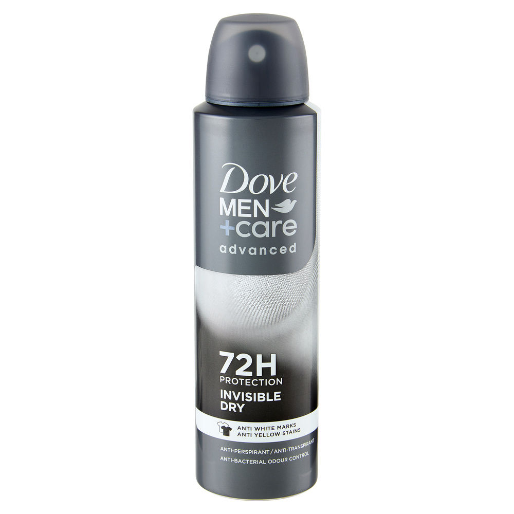 DEODORANTE SPRAY DOVE MEN+CARE ADVANCED CARE INVISIBLE DRY ML 150 - 2